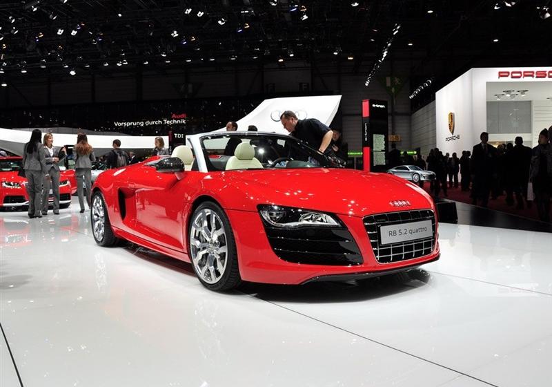奧迪(進口) 奧迪R8 2011款 Spyder 5.2 FSI quattro