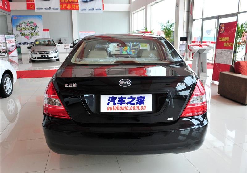 比亞迪 比亞迪F6 2011款 黃金版 1.8L MT豪華型