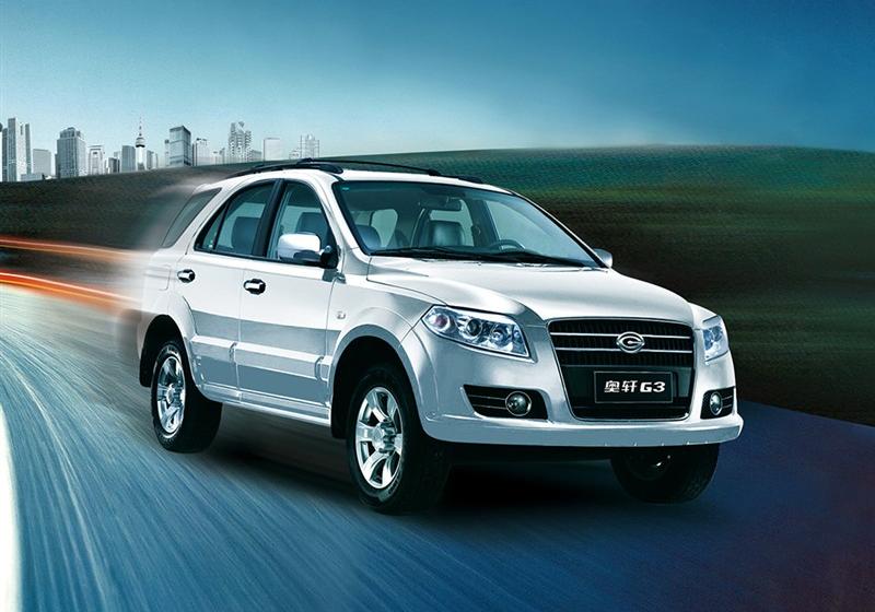 廣汽吉奧 奧軒G3 2011款 G3 2.0L精英版