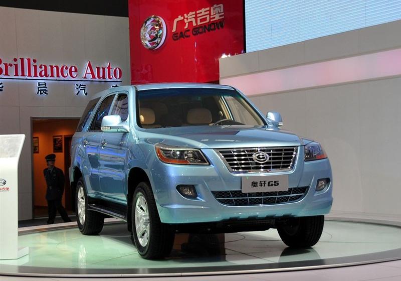 廣汽吉奧 奧軒G5 2011款 2.4 精英版