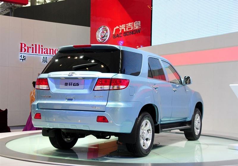 廣汽吉奧 奧軒G5 2011款 2.4 精英版