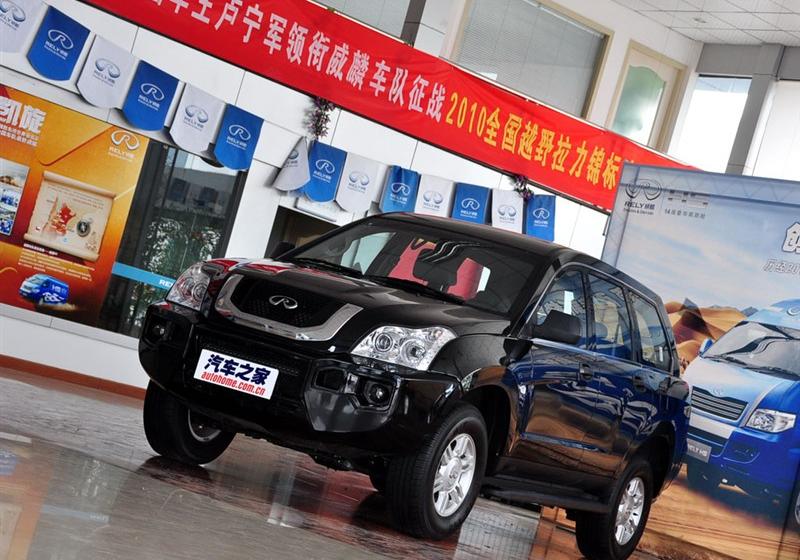 奇瑞汽車 威麟X5 2010款 2.0T 四驅舒適型
