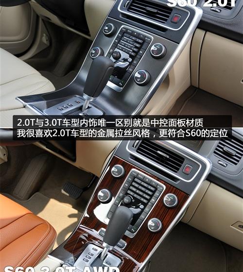 沃爾沃(進口) 沃爾沃S60 2011款 2.0T 智尊版