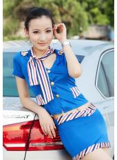 制服美女與帕薩特伴行