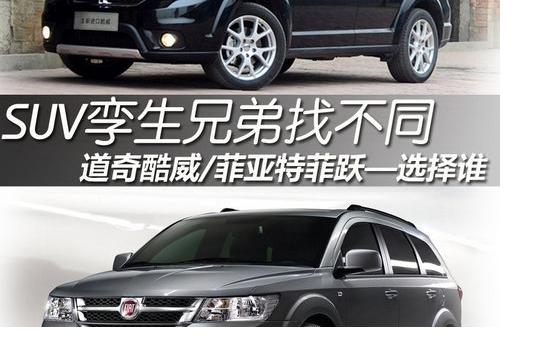 SUV雙生兒 道奇酷威/菲亞特菲躍選擇誰