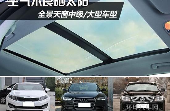 空氣不良曬太陽 全景天窗車型推薦
