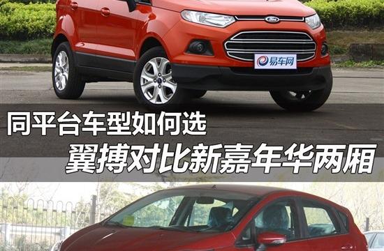 同平臺車型如何選 翼搏對比新嘉年華兩廂
