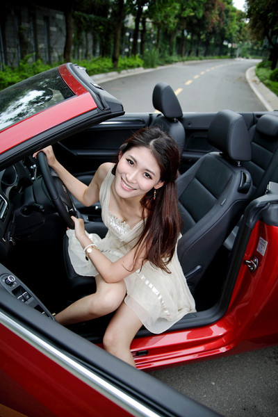 敞篷下的小清新