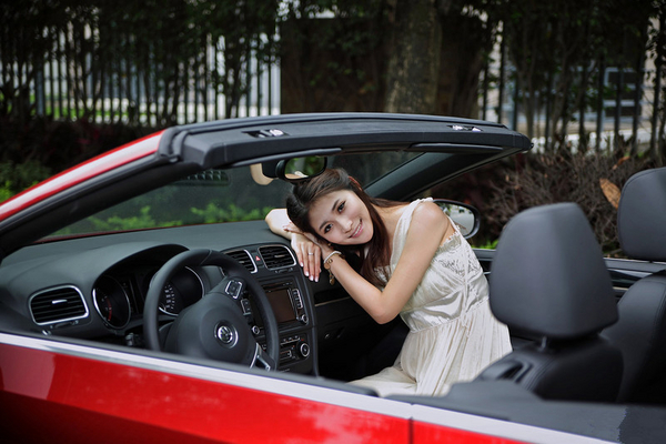 敞篷下的小清新