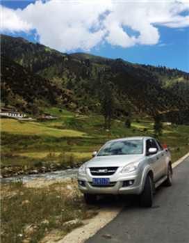 隨域虎直驅西藏 尋找一個人的精彩