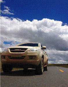 域虎單騎游西藏 形單影只“野”自由