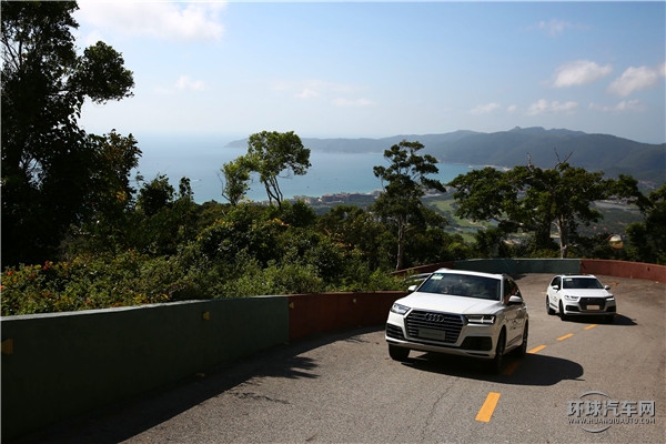 全新奧迪Q7三亞試駕