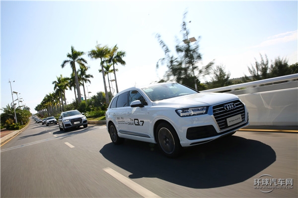 全新奧迪Q7三亞試駕