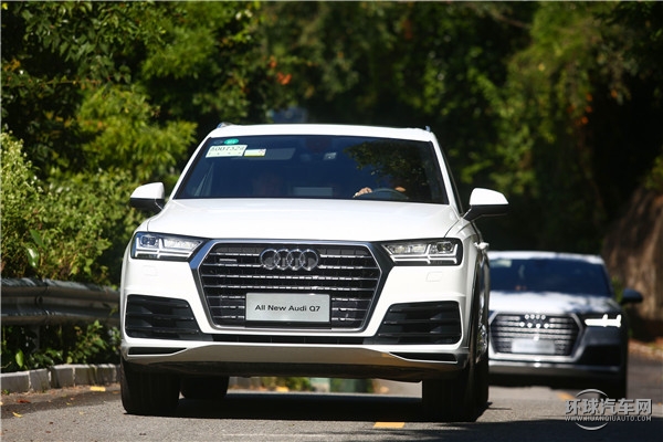 全新奧迪Q7三亞試駕