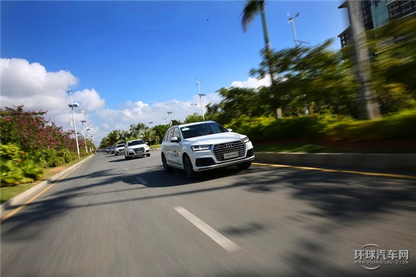 全新奧迪Q7三亞試駕