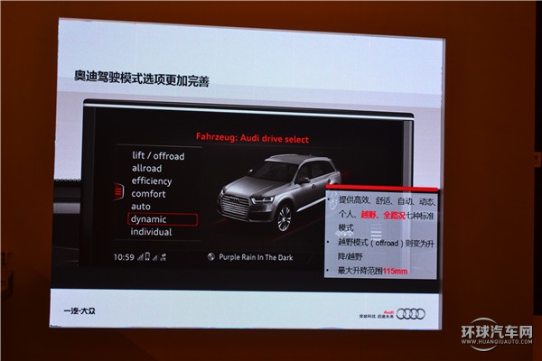 全新奧迪Q7性能介紹及試駕路線