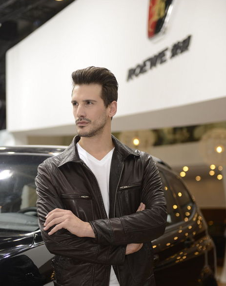 男人嫉妒女人尖叫 車展男模誘惑全場