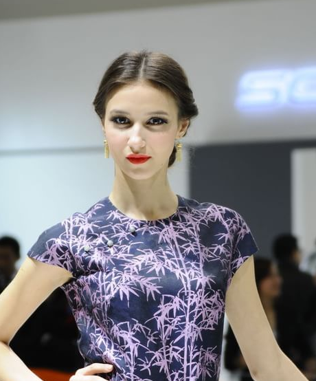 異域風情也銷魂 北京車展洋妞一覽