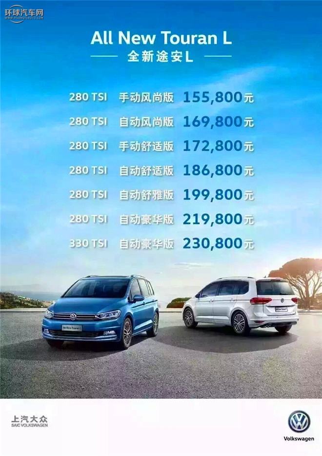 大眾/上海大眾/途觀/2.0TSI 自動四驅豪華版