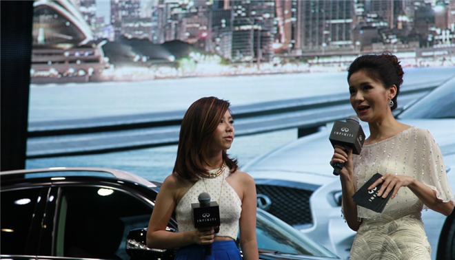 引爆成都車(chē)展的明星們