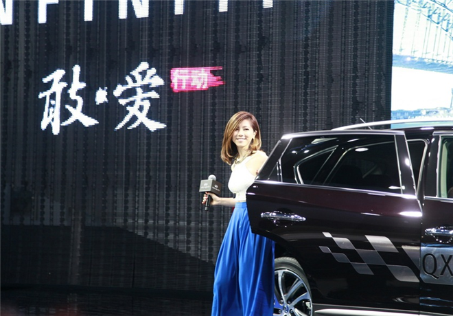 引爆成都車展的明星們