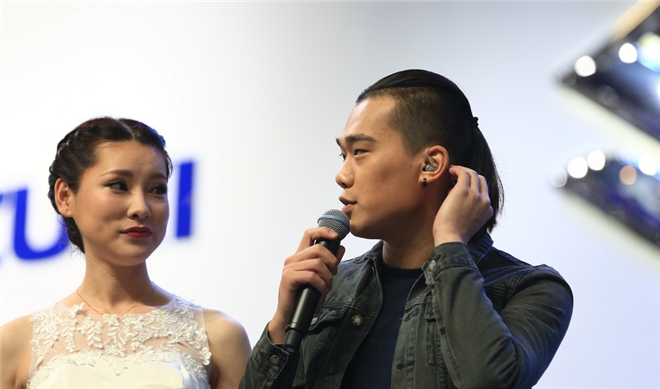 引爆成都車展的明星們