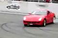 車王舒馬赫駕駛法拉利599GTB特技表演