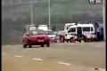 網(wǎng)友實拍 哈飛汽車路寶調(diào)頭玩漂移