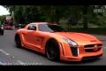 拒絕低調！FAB操刀改裝橙色亞光SLS AMG