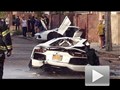 當場斷兩截 蘭博基尼Aventador悲劇車禍