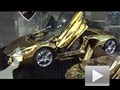 天價！黃金Aventador車模亮相迪拜車展